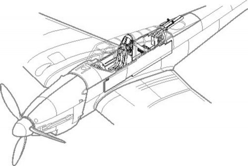 CMK Junkers Ju 87G Interior Set (129-7054)