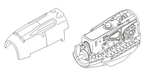 CMK Bf 109E Motor Set (129-7067)