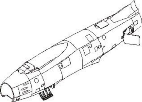 CMK F-86F sabre exterior Set (129-7114)