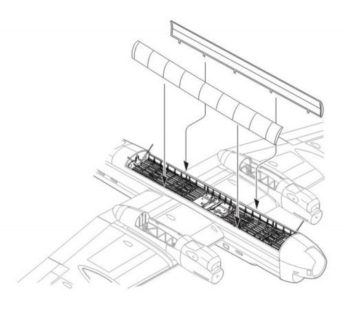 CMK Lancaster Mk.I/III - Bewaffnung-Set für Hasegawa-Bausatz (129-7121)