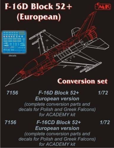 CMK F-16D Block 52+ Europe für Academy Bausatz  (129-7156)