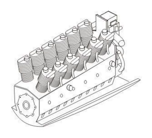 CMK Argus Ar 410 Engine 1:72 (129-7165)