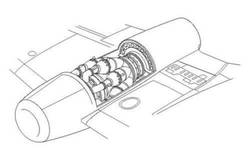 CMK Rolls Royce Nene British Engine  (129-7167)