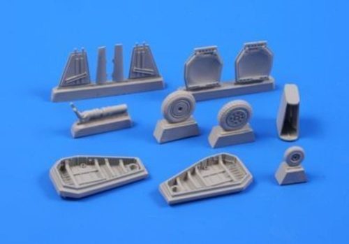 CMK Westland Wyvern S.4 Undercarriage set 1:72 (129-7170)