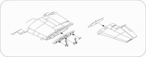 CMK Westland Wyvern S.4 Wing Fold set 1:72 (129-7171)