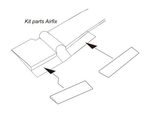 CMK Canberra PR.Mk.9 Landing flaps 1:72 (129-7181)