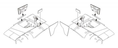 CMK Canberra PR.Mk.9 Undercarriage bays 1:72 (129-7182)