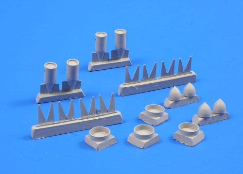 CMK Ger. WWII Aircraft bombs SC 500 (4pcs) 1:72 (129-7184)