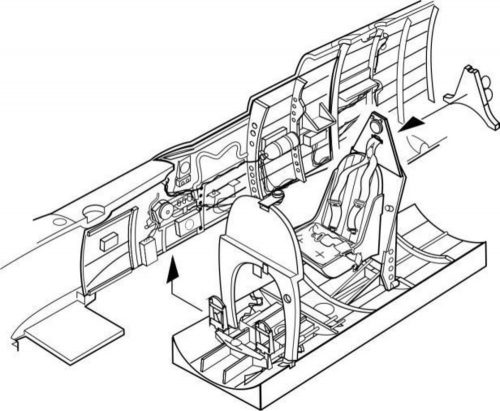 CMK Spitfire Mk.IX Interior s.GB WWII (AIR) 1:72 (129-7194)