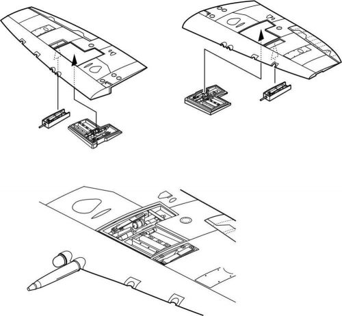 CMK Spitfire Mk.IX Wing Armament set (AIR)GB 1:72 (129-7196)