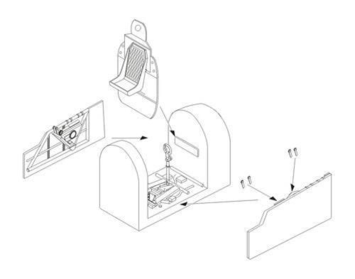 CMK Typhoon Mk.I Bubble Canopy-Interior set 1:72 (129-7277)