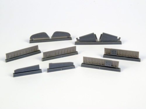 CMK P-40 Control Surfaces for SpecialHobbyKi 1:72 (129-7386)