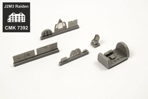 CMK J2M3 Raiden Cockpit Set,for Hasegawa kit 1:72 (129-7392)