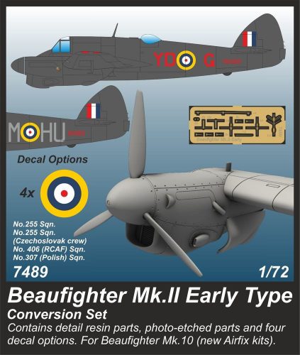 CMK Beaufighter Mk.II Early Type Conversion set 1:72 (129-7489)