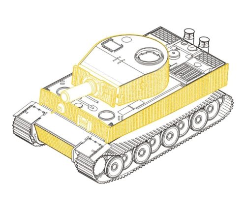 CMK Tiger I Zimmerit version (129-8002)