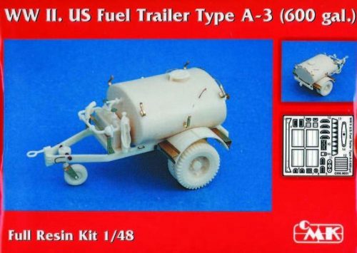 CMK WW II. US Fuel Trailer Type A-3 (600 gal.)  (129-8031)