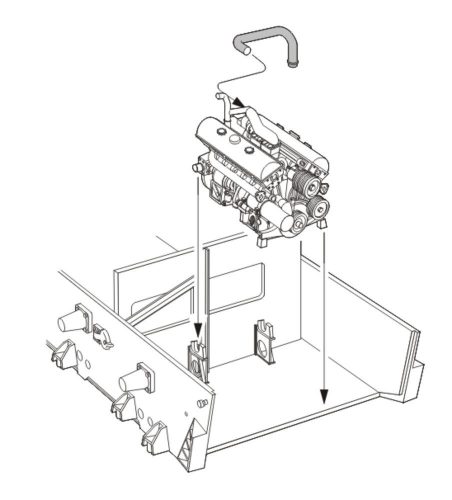 CMK Pz.Kpfw IV - Engine set 1:48 (129-8045)