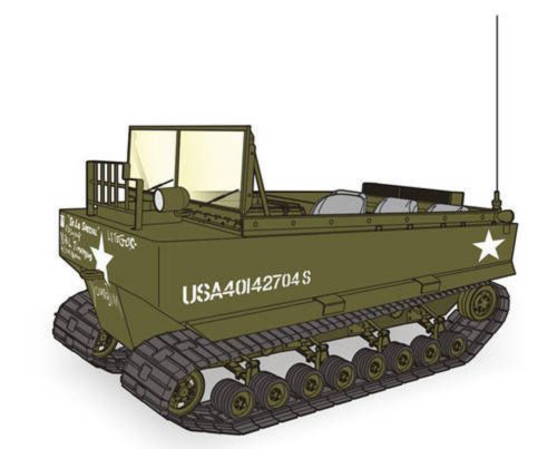 CMK M29 Weasel full resin kit 1:48 (129-8049)