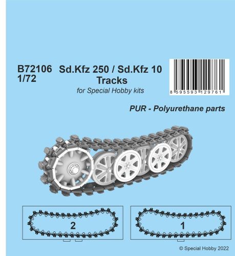 CMK Sd.Kfz 250 Tracks 1:72 (129-B72106)