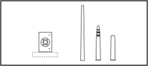 CMK T-34/85 model 1943 85mm D-5T Gun mit Patronen (129-BE72005)