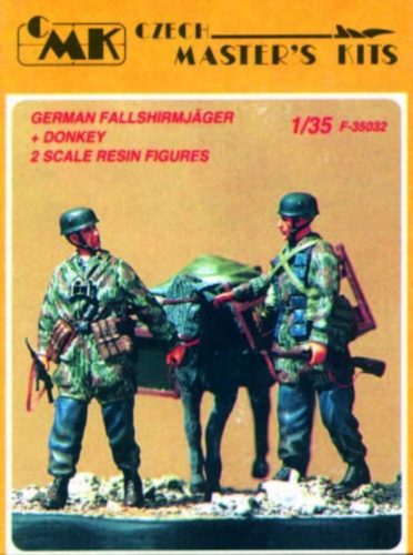 CMK Deutsche Fallschirmjäger mit Maultier  (129-F35032)