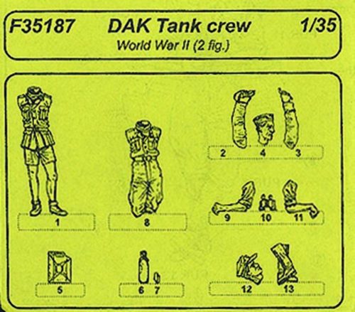 CMK DAK tank crew  (129-F35187)