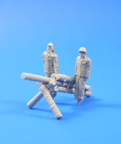 CMK Jap.Army dummy soldiers+howitzer WWII 1:35 (129-F35235)