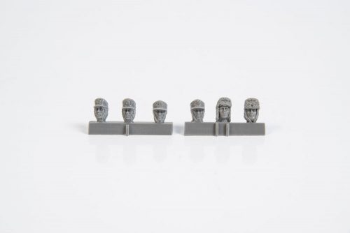 CMK Heads of German WW2 Infantry Troops with Winter Headwear (6 pcs) 1:35 (129-F35336)