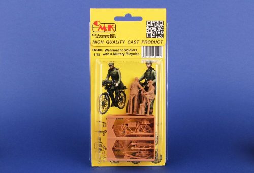 CMK Wehrmacht Soldiers with Military Bicycles 1:48 (129-F48406)