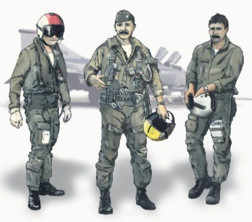 CMK US Pilots Vietnam  (129-F72134)