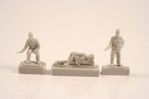 CMK U boot IXC-Crew at rest in quartes (3fig 1:72 (129-F72251)