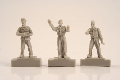 CMK U-Boat U-IX-Crew in Command Section (3fi 1:72 (129-F72253)