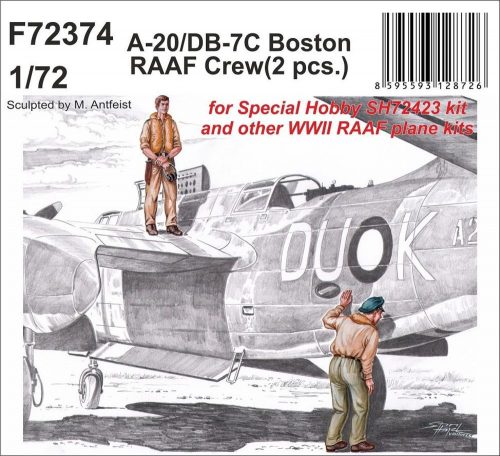 CMK A-20/DB-7C Boston RAAF Crew 1:72 (129-F72374)