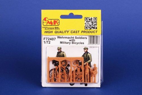 CMK Wehrmacht Soldiers with Military Bicycles 1:72 (129-F72407)