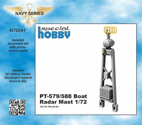 CMK PT-579/588 Boat Radar Mast 1/72 1:72 (129-N72041)