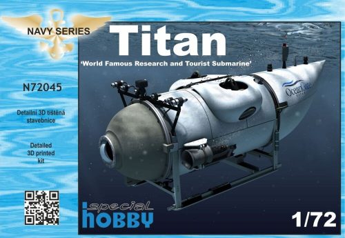 CMK Titan ‘World Famous Research and Tourist Submarine’ 1:72 (129-N72045)