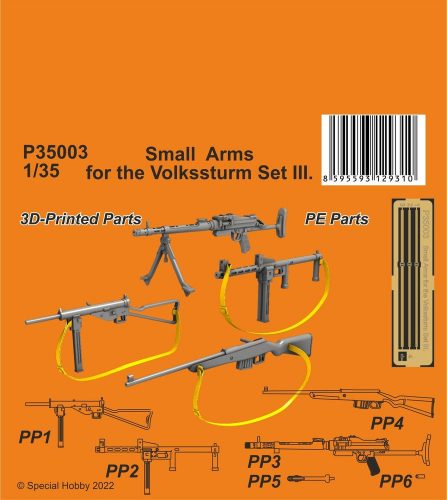 CMK Small Arms for the Volkssturm Set III. 1:35 (129-P35003)