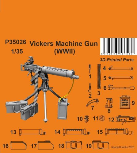 CMK Vickers Machine Gun (WWII variant) (129-P35026)