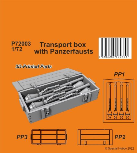 CMK Transport box with Panzerfausts 1:72 (129-P72003)