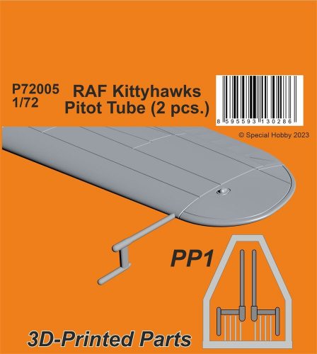 CMK RAF Kittyhawks Pitot Tube (2 pcs.) 1:72 (129-P72005)