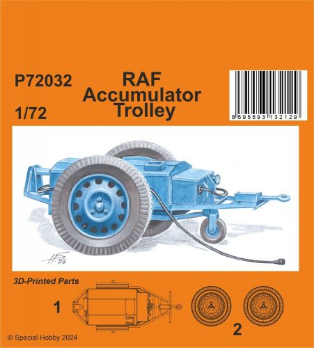 CMK RAF Accumulator Trolley 1:72 (129-P72032)