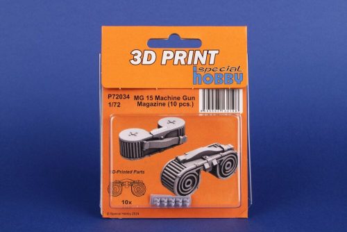 CMK MG 15 Machine Gun Magazine (10 pcs.) 1:72 (129-P72034)