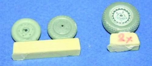 CMK Me 262A/B Wheels für Tamiya-Bausatz  (129-Q48015)