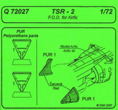 CMK TSR-2 F.O.D.  (129-Q72027)