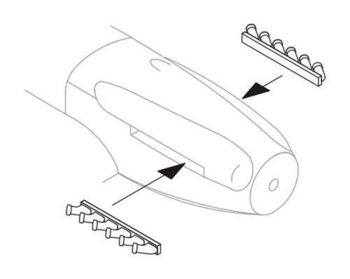 CMK Seafire FR.47-Exhaust for Special Hobby 1:72 (129-Q72199)