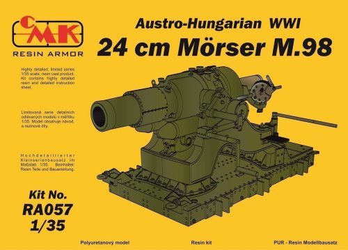 CMK Austro-Hungarian WWI 24cm Mörser M.98 1:35 (129-RA057)