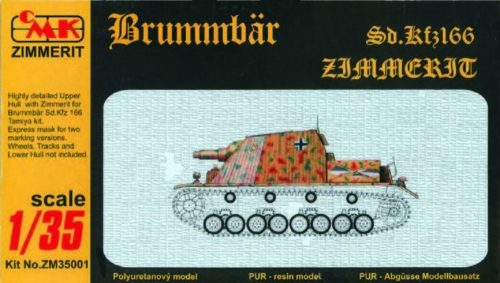 CMK Sd.Kfz 166 Brummbär Zurüstsatz Zimmerit (129-ZM35001)