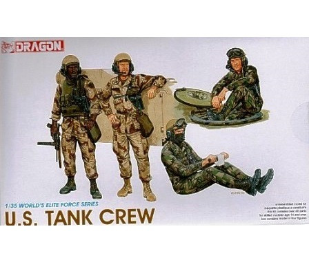 Dragon 1:35 U.S. Tank Crew (3020)