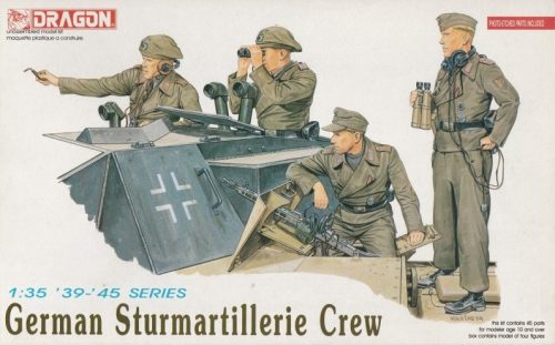 Dragon 1:35 German Sturmartilierie Crew 1940-45 (6029)