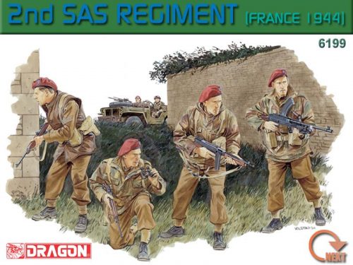 Dragon 1:35 2nd SAS Regiment France 1940 (6199)